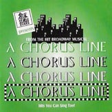 A Chorus Line piano sheet music cover